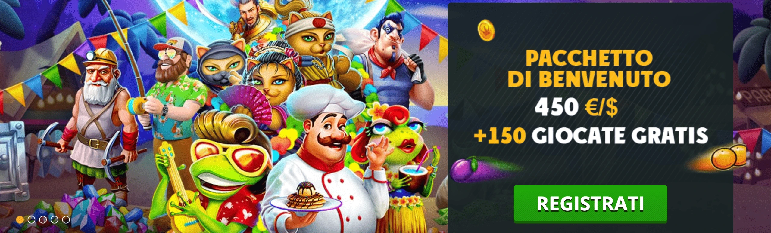 Bonus casino PlayAmo Italia