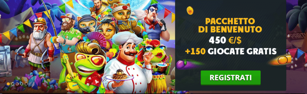 PlayAmo Casino Bonus Benvenuto