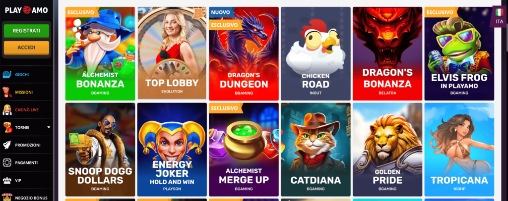 Recensione Playamo Casino